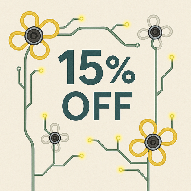 15% OFF COUPON CODE